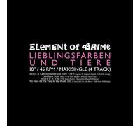 Element of Crime - Lieblingsfarben und Tiere (Single-Vinyl inklusive 3 Coversongs) [Vinyl Single] [VINYL]
