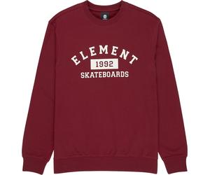 Element - Recycled cotton sweatshirt - Home Team Crew Zinfandel for Men - Size M - Red Red M
