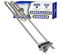 Element Resistance for Washing Machine 2000W 230V with Original Code AEG33121503 for LG 6160241R for IRCA - 10 Years Warranty - MONTERAL