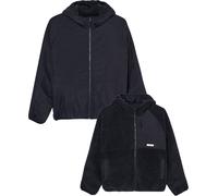 Element - Reversible sherpa fleece - Wolfe Sherpa Reversible Hoody Off Black for Men in Recycled Polyester - Size L Black L