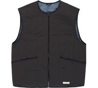 Element - Reversible sleeveless jacket - Yates Lt Reversible Vest Gingham Checks for Men in Recycled Polyester - Size M - Black Black M