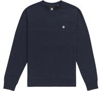 Element - Round neck sweater - Icon Embroidery Crew Eclipse Navy for Men - Size L Navy L