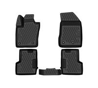 Element Rubber Mat Set for Fiat 500X, 2014-2024, 100% Car Floor Mats, Robust Universal Car Floor Mats, Rubber Mats