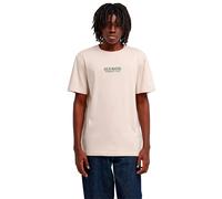 Element Runape short sleeve T-shirt beige dark green - S