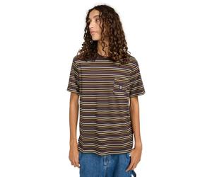 Element Short-Sleeved Knit top ICON Label Pocket SS Men's Brown L