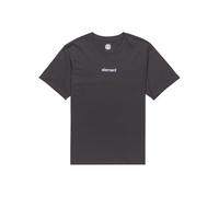 Element Simple Logo - Short Sleeves T-Shirt - Men - Black.