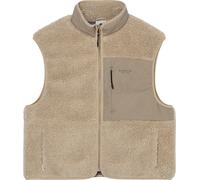 Element - Sleeveless sherpa fleece - Lake Sherpa Vest w Oat Milk for Women in Recycled Polyester - Size L - Beige Beige L