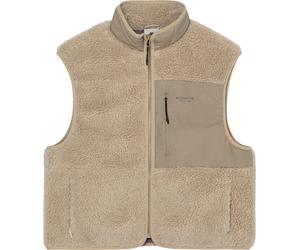 Element - Sleeveless sherpa fleece - Lake Sherpa Vest w Oat Milk for Women in Recycled Polyester - Size L - Beige Beige L