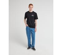 Element Sound Waves short sleeve T-shirt black coral sky blue - XS