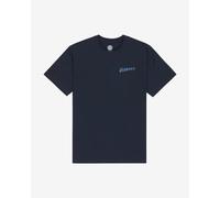 Element Sunrise Short Sleeve T-Shirt Navy Blue Pink - XL