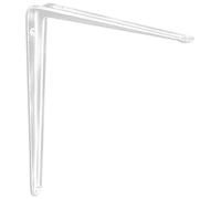 Element System 18133-00183 Ina Shelf Bracket, 6 Sizes, 2 Colours, 2 Pieces, White, 250 x 300 mm
