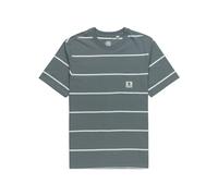 Element T-Shirt Basic Pocket Label SS Men Blue XS
