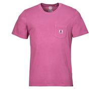 Element T shirt BASIC POCKET PIGMENT SS in Pink EU L