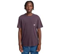 Element T-Shirt Basic Pocket Pigment SS Men Purple XS