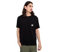 Element Basic Pkt Lbl Short Sleeve T-shirt Black S Men