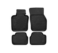 Element Tailor-Made Rubber Floor Mats for BMW Mini Hatch Cooper S (III) 2013-2018 Hatch 5 Door 4-Piece Set Black