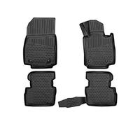 Element Tailored Custom Fit 3D Rubber Floor Mats designed for MAZDA 2, 2014-present 4 pcs Right hand drive only