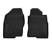 Element Tailored Custom Fit 3D Rubber Floor Mats designed for NISSAN Navara Double Cab, 2010-2015, 2 pcs Right hand drive only