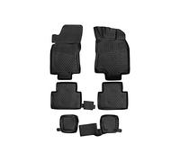 Element Tailored Custom Fit 3D Rubber Floor Mats designed for NISSAN X-Trail, 2013-present 6 pcs Right hand drive only