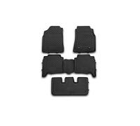 Element Tailored Custom Fit 3D Rubber Floor Mats designed for TOYOTA Fortuner, 2012-present 5 pcs Right hand drive only