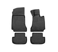 Element Tailored Custom Fit 3D Rubber Floor Mats for MERCEDES C-Class, 2014-, RHD, Coup.