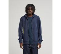 Element Throw Up Full Zip hoodie navy blue - M