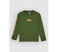Element To The Top Kids Longsleeve T-Shirt bronze green T10