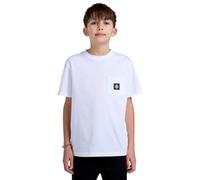 Element Top Basic Pocket Label SS Y Boys White L/14