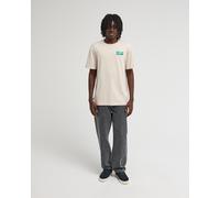 Element Torn short sleeve T-shirt beige mint green dark green electric blue mustard - L