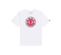 Element tshirt short sleeve mens cotton crew neck white Seal HALF PRICE