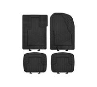 Element Universal Rubber floor mats, 4 pcs anti-slip pins, high durability