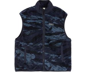 Element - Windbreaker sleeveless fleece jacket - Classic Sherpa Vest Spirit Camo Blue for Men in Recycled Polyester - Size L - Navy Navy L