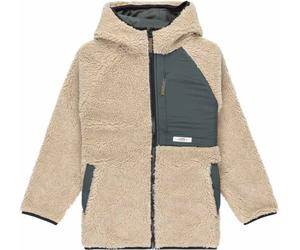Element - Zip-up sherpa fleece - Wolfe Sherpa Jacket Youth Oat Milk in Recycled Polyester - Kid Size 10 y - Beige Beige 10 y