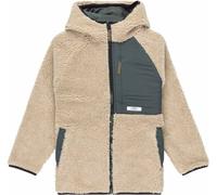 Element - Zip-up sherpa fleece - Wolfe Sherpa Jacket Youth Oat Milk in Recycled Polyester - Kid Size 8 y - Beige Beige 8 y