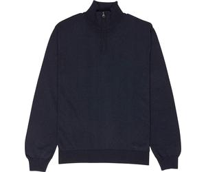 Element - Zipped high-neck sweatshirt - Icon Embroidery Quarter Zip Sweater Blue Mirage for Men - Size L - Navy Navy L