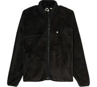 Element - Zipped sherpa jumper - Classic Sherpa Jacket Flint Black for Men in Recycled Polyester - Size M Black M