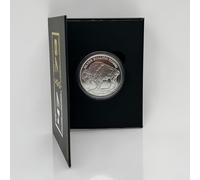 ELEMENT4779 Magnetic Lid Display Gift Box with 1 oz Silver Buffalo Round | Keepsake, Memento or Souvenir