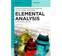 Elemental Analysis: ICP-MS, ICP-OES, AAS, XRF (De Gruyter Textbook)