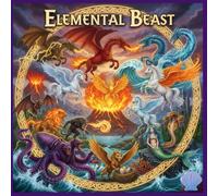 Elemental Beast: Elemental Beast coloring book for pre-teens and adults with mystical creatures with elements