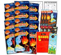 Elemental Birthday Party Favors and Supplies Bundle for Kids - Bundle with 12 Disney Elemental Activity Play Packs for Boys, Girls with Mini Coloring Books, Loot Bags, and More