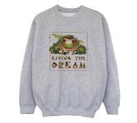 Elemental Boy's Living The Dream Sweatshirt in Grey | Size: 12-13 Years Elemental Grey 12-13 Years