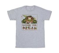 Elemental Boy's Living The Dream T-Shirt in Grey | Size: 12-13 Years Elemental Grey 12-13 Years