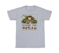 Elemental Boy's Living The Dream T-Shirt in Grey | Size: 3-4 Years Elemental Grey 3-4 Years