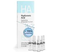 Elemental Care Hyaluronic Acid Serum for Face - 7x2ml Concentrated Ampoules - Clinically Tested Anti-Wrinkle Serum - Natural Face Lift & Hydrating Skincare for Women and Men