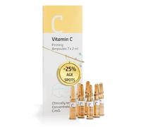 Elemental Care Vitamin C Serum for Face - 7x2ml Anti-Aging Ampoules - Clinically Tested Concentrated Formula to Firm, Brighten and Support Collagen - Reduces Appearance of Age Spots