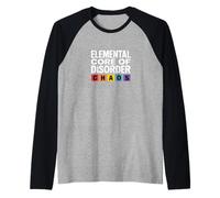 Elemental Core of Disorder Chaos Raglan Baseball Tee