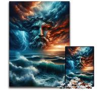 Elemental Deity Jigsaw Puzzles 1000 Pieces for Adults Paper Jigsaw Puzzles Perfect for Family Fun Party Games Birthday Party Favors 1000 PCS(38x26cm)