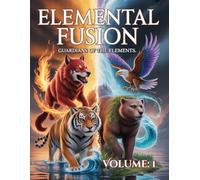 Elemental Fusion: Guardians of the Elements: Epic Fantasy Coloring Pages Featuring Fire, Water, Earth, and Air Guardians (Legends Unleashed: The Ultimate Fantasy Coloring Series)