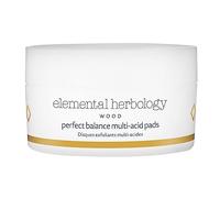 Elemental Herbology Perfect Balance Facial Cleansing Pads, 40 Face Pads - Exfoliating Face Wash Pads with Natural Acids to Reduce Pores, Breakouts & Fine Lines