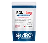 Elemental Iron 14mg RDA Ferrous Fumarate 365 Tablets